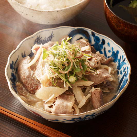 牛の利久味噌煮