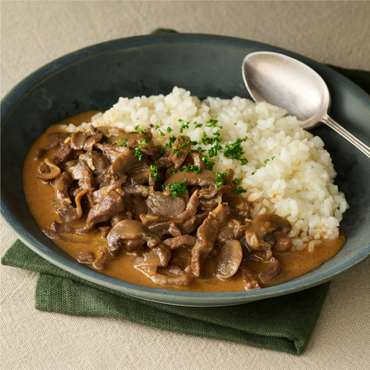 ビーフストロガノフ